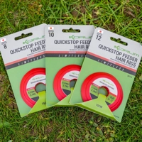Korum Limitless Quickstop Feeder Hair Rigs Barbed